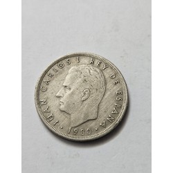 Moeda da Espanha 5 pesetas 1980 Copa do mundo 1982