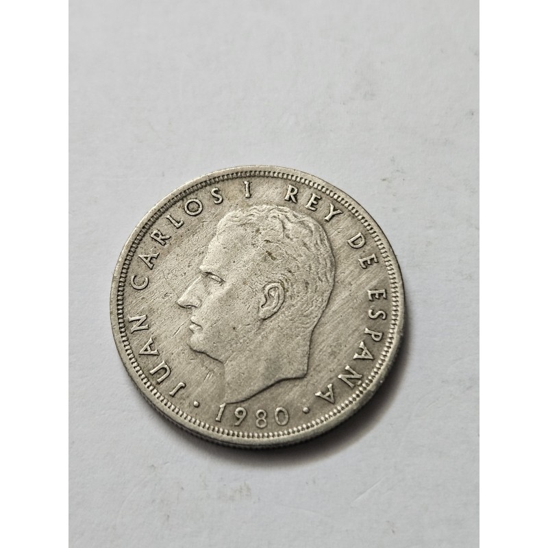 Moeda da Espanha 5 pesetas 1980 Copa do mundo 1982