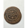 Moeda Brasil império 80 reis 1830 Rio