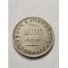 Moeda Brasil republica 1000 réis 1906 prata X gramas MBC