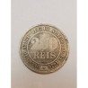 Moeda Brasil império 200 réis 1886 data escassa