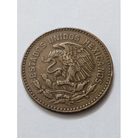 Moeda do méxico 50 centavos 1957