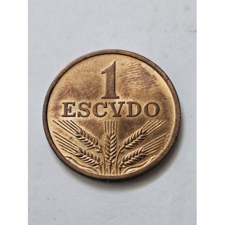 Moeda de Portugal 1 escudo 1970