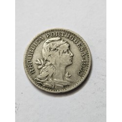 Moeda de Portugal 50 centavos 1953