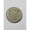 Moeda de Portugal 50 centavos 1966