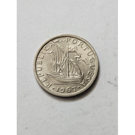 Moeda de Portugal 2$50 escudos 1967
