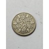 Moeda da Inglaterra 6 pence 1933 prata Europa
