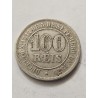 Moeda Brasil império 100 réis 1878