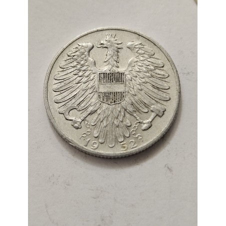 Moeda da Austria 5 shillings 1952