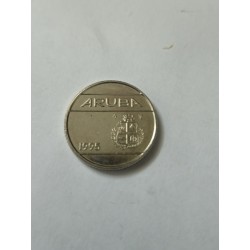 Moeda de Aruba 10 cents 1995