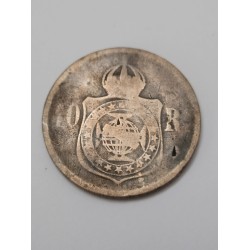 Moeda Brasil império 40 réis 1878 Bronze MBC