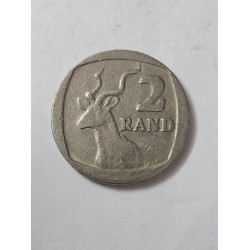 Moeda da Africa do Sul 2 rand 1990