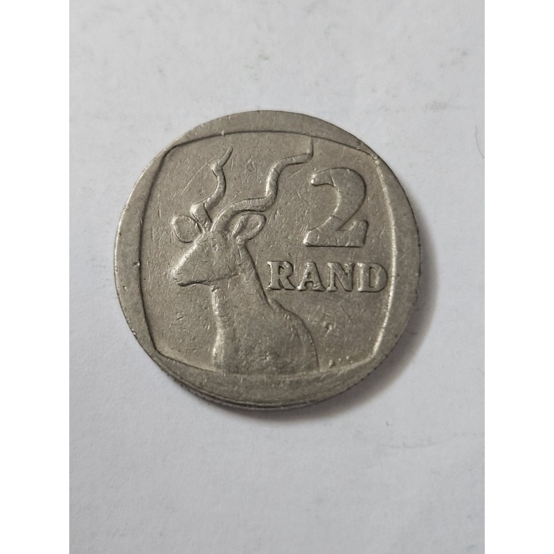 Moeda da Africa do Sul 2 rand 1990