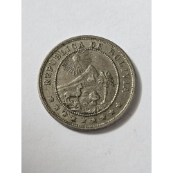 Moeda da Bolivia 10 centavos 1936