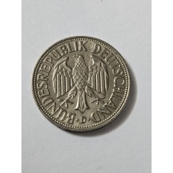 Moeda da Alemanha 1 marco 1956