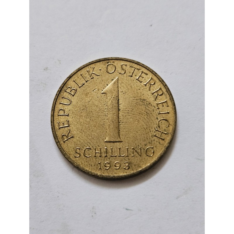 Moeda da Austria 1 shilling 1993