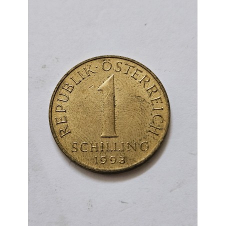 Moeda da Austria 1 shilling 1993