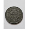 Moeda da Belgica 25 centimes 1915 KM80