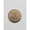 Moeda Brasil 20 centavos 1943 Niquel Rosa Soberba