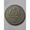 Moeda de Marrocos 5 dirams 1980