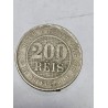 Moeda Brasil 200 réis 1897 republica MBC