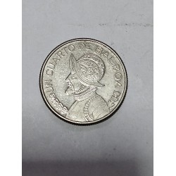 Moeda do Panamá 1 quarto de Balboa 2018
