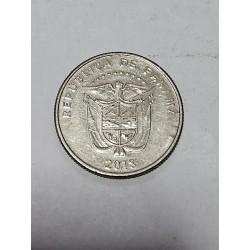 Moeda do Panamá 1 quarto de Balboa 2018