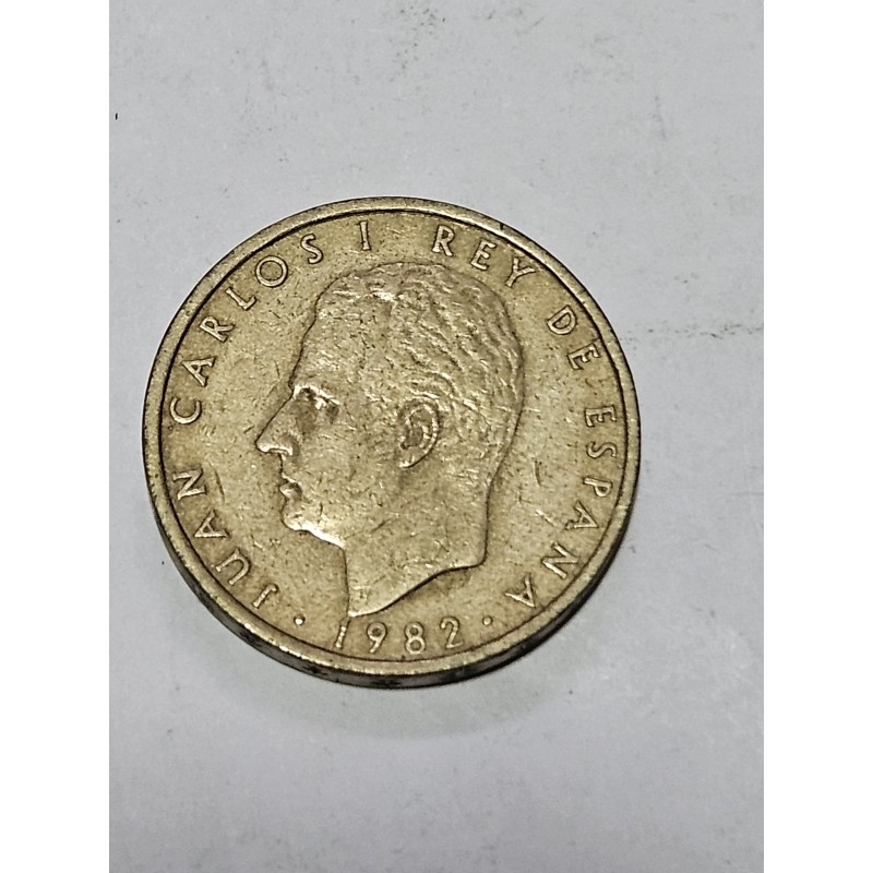 Moeda da Espanha 100 pesetas 1982