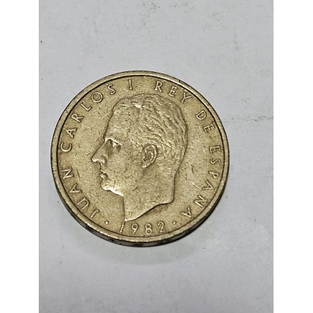 Moeda da Espanha 100 pesetas 1982