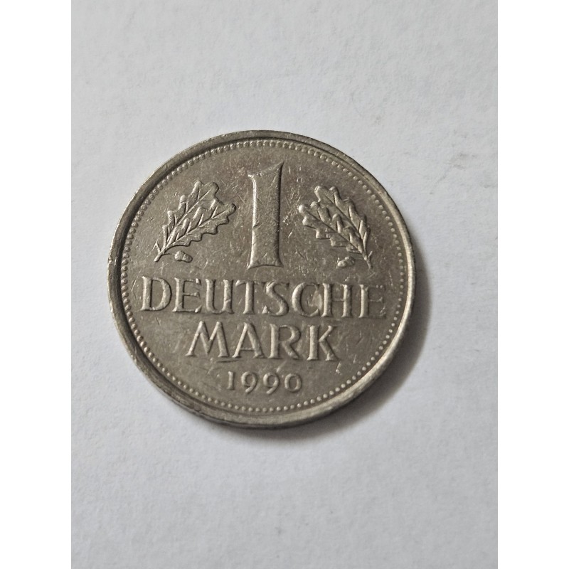 Moeda da Alemanha 1 marco 1990