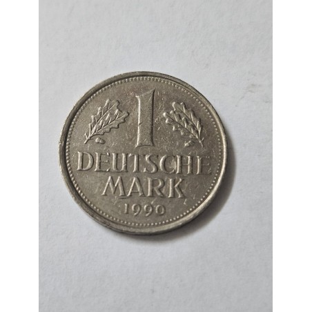 Moeda da Alemanha 1 marco 1990