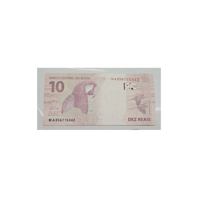 Cédula Brasil 10 reais MA FE