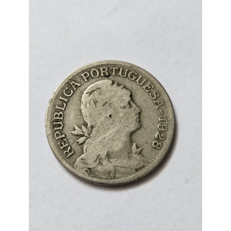Moeda de Portugal 1 escudo 1928