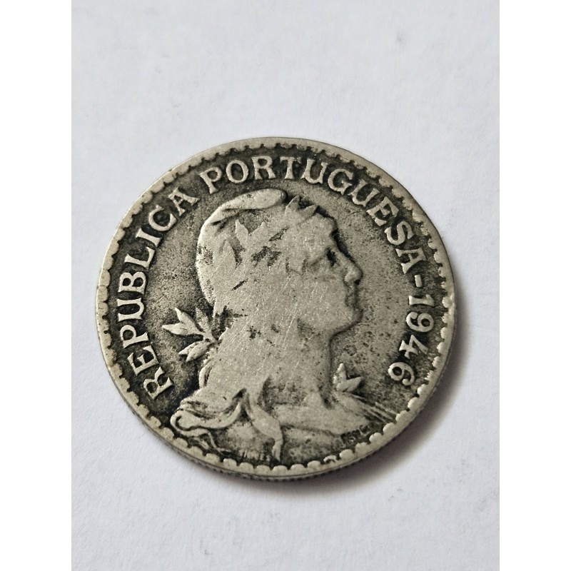 Moeda de Portugal 1 escudo 1946