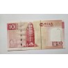 Cédula 10 Patacas Macau 2008 - Banco da China (BOC)  FE