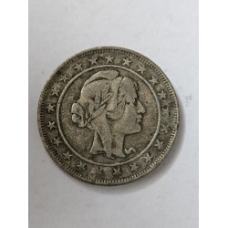 Moeda Brasil republica 2000 réis 1926 Mocinha prata MBC