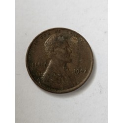 Moeda ds Estados Unidos 1 cent 1942