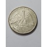 Moeda da Alemanha 10 marcos 1972 prata Jogos Olimpicos Munique