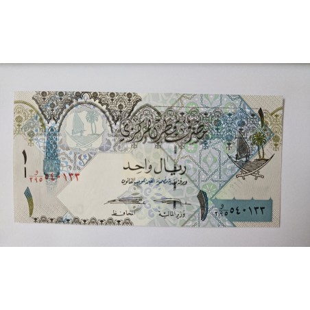 Cédula do Catar 1 rial FE