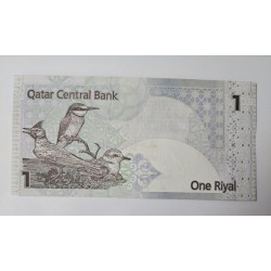 Cédula do Catar 1 rial FE