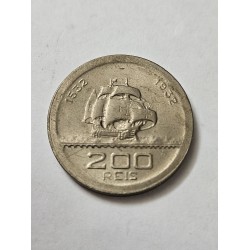 Moeda 200 Réis 1932 Brasil Vicentina - IV Centenário Colonização - Soberba