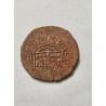 Moeda de Moçambique colonial Casa da moeda de Goa 15 réis KM2 1706-1750