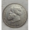 Moeda Brasil Império 1000 réis 1876 MBC 2