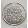 Moeda Brasil Império 1000 réis 1876 MBC 2