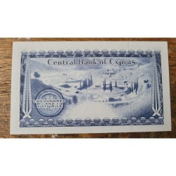 Cédula do Chipre 250 mils P41 FE 1979