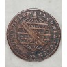 Moeda Brasil Colonia Cobre XX réis 1802 cobre MBC