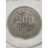 Moeda Brasil republica 200 réis 1894 MBC