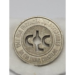 Antiga Ficha Elevador Lacerda Salvador Bahia