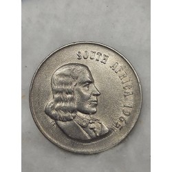 Moeda da África do sul 20 cents 1965