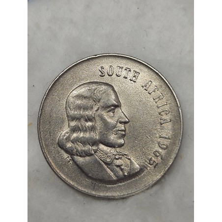 Moeda da África do sul 20 cents 1965